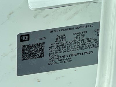 2025 Chevrolet Malibu LT 1LT