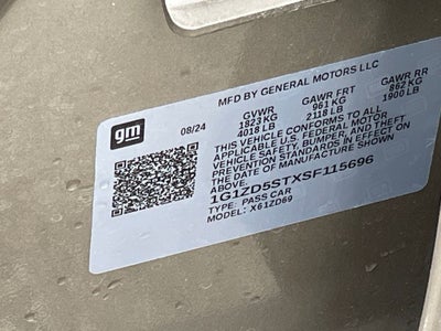 2025 Chevrolet Malibu LT 1LT