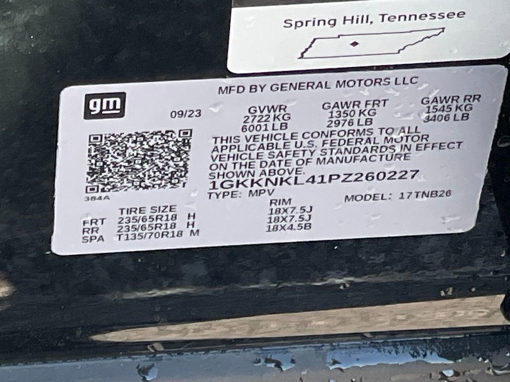 2023 GMC Acadia SLE