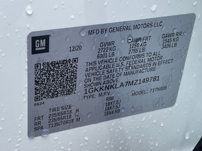 2021 GMC Acadia SLE