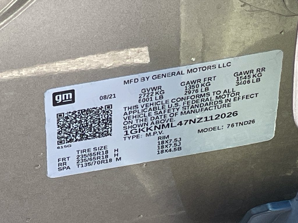 2022 GMC Acadia SLT