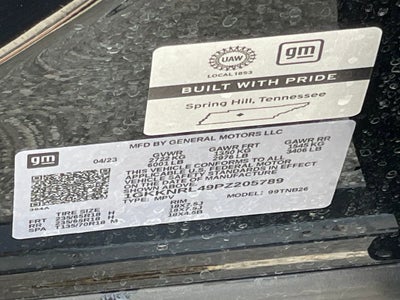 2023 GMC Acadia SLE