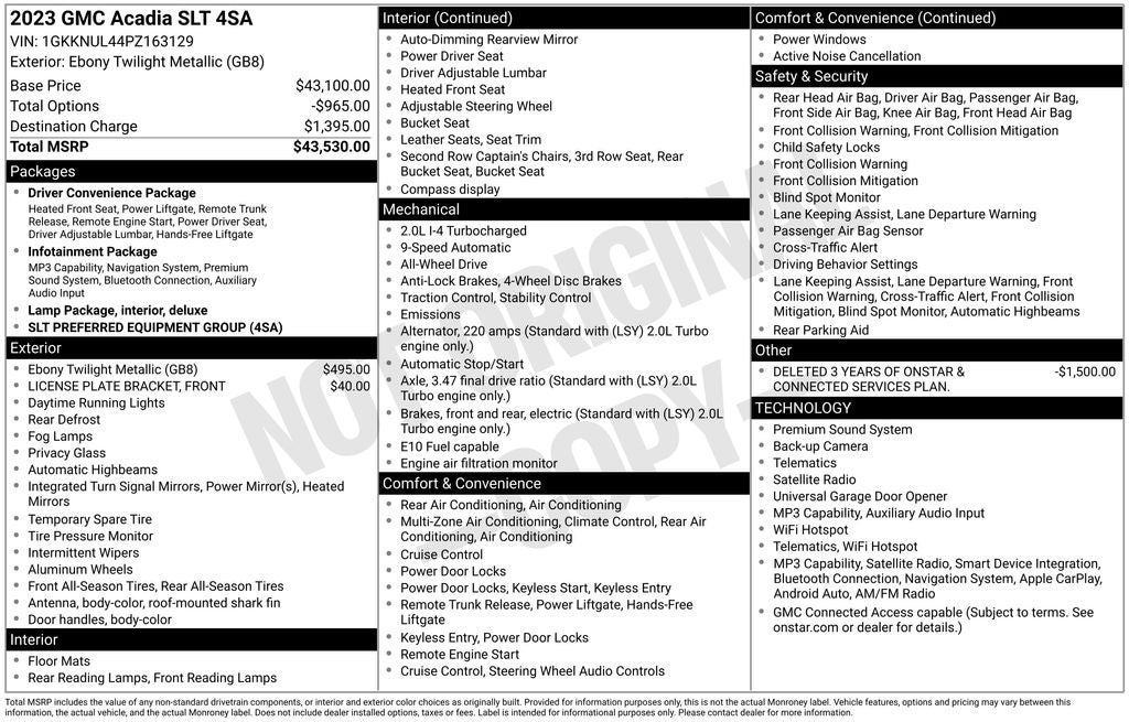 2023 GMC Acadia SLT