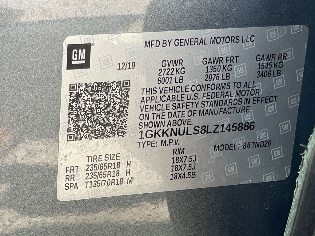 2020 GMC Acadia SLT