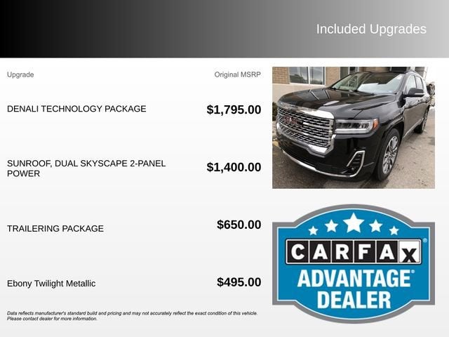 2021 GMC Acadia Denali