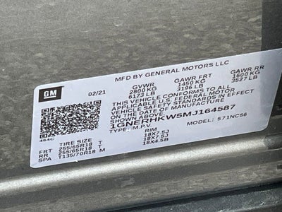 2021 Chevrolet Traverse LT Leather
