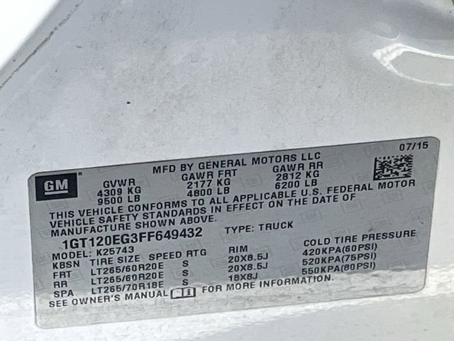 2015 GMC Sierra 2500HD available WiFi Denali