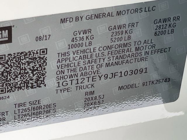 2018 GMC Sierra 2500HD SLT