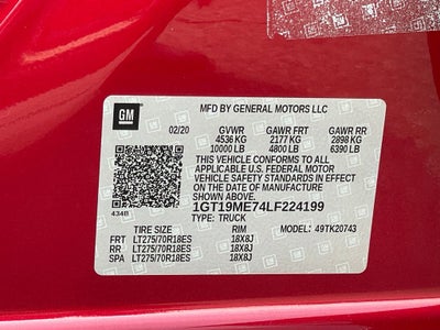 2020 GMC Sierra 2500HD SLE