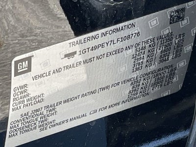 2020 GMC Sierra 2500HD AT4
