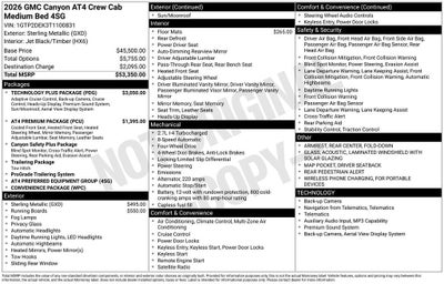 2026 GMC Canyon 4WD AT4