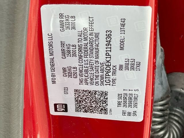 2023 GMC Canyon 4WD AT4