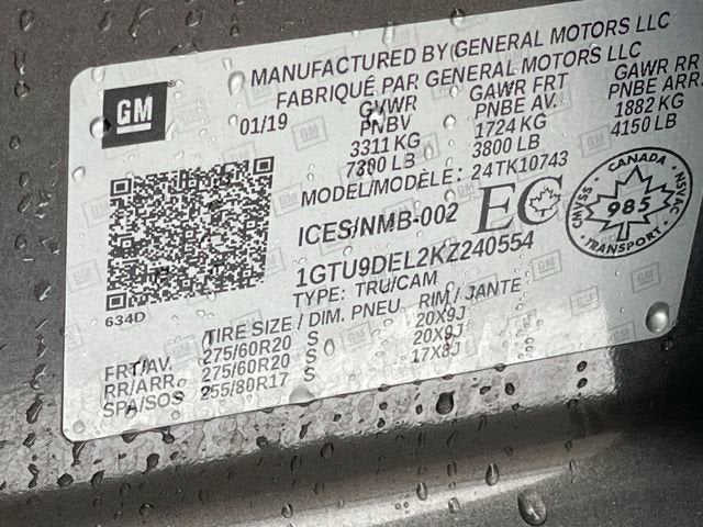 2019 GMC Sierra 1500 SLT