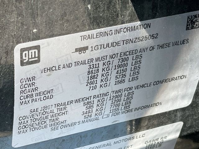 2022 GMC Sierra 1500 SLT