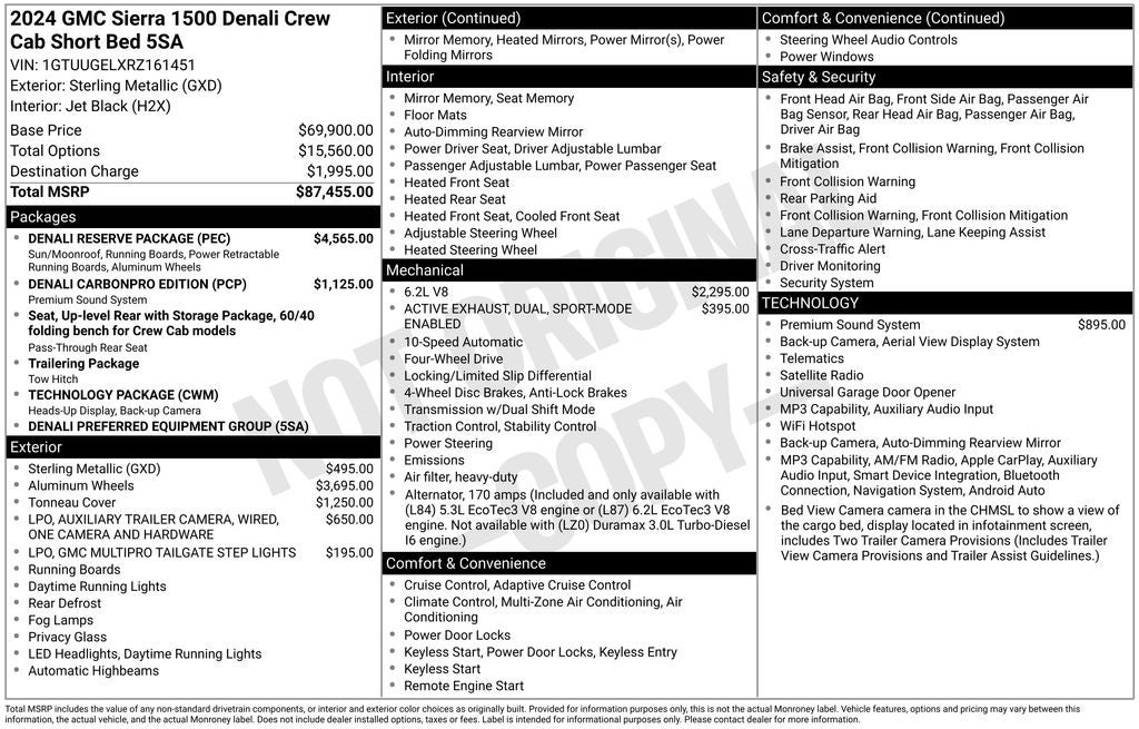 2024 GMC Sierra 1500 Denali