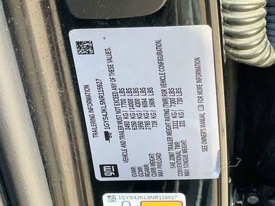 2022 Cadillac Escalade ESV Luxury