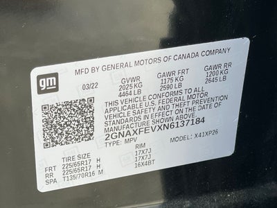 2022 Chevrolet Equinox LS