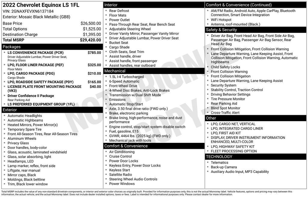 2022 Chevrolet Equinox LS