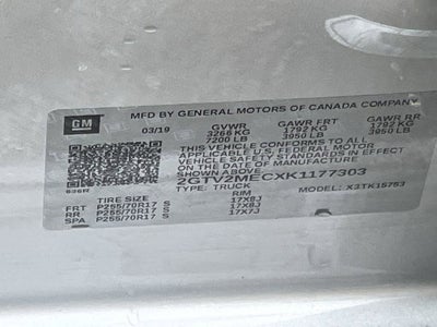 2019 GMC Sierra 1500 Limited SLE