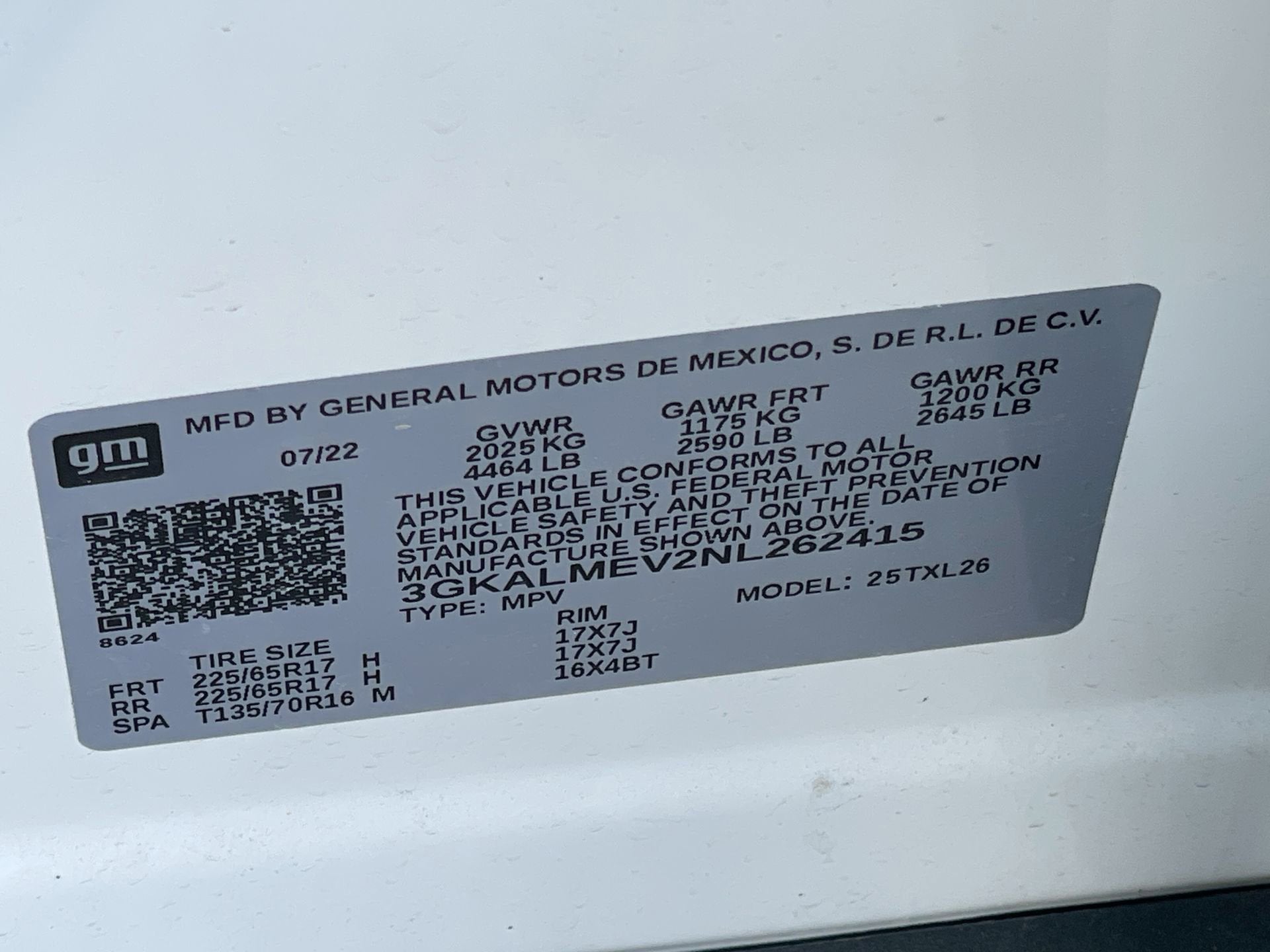 2022 GMC Terrain SLE