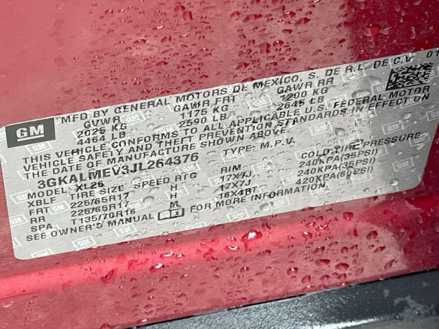 2018 GMC Terrain SLE