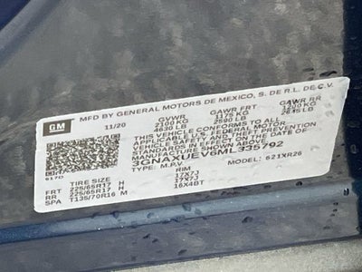 2021 Chevrolet Equinox LT