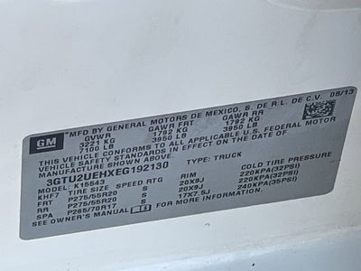 2014 GMC Sierra 1500 SLE