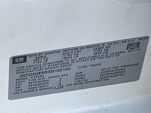 2014 GMC Sierra 1500 SLE