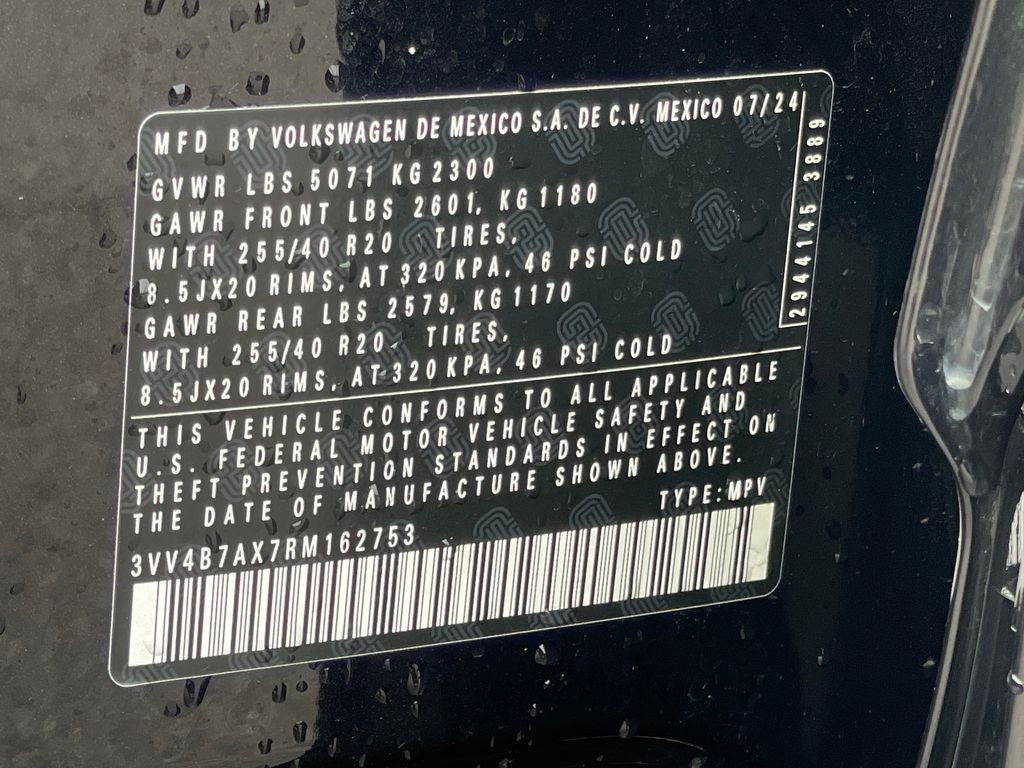 2024 Volkswagen Tiguan 2.0T SEL R-Line