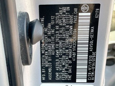 2012 Toyota Camry LE