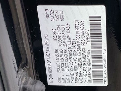 2019 Honda CR-V EX-L