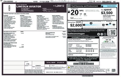 2025 Lincoln Aviator Reserve