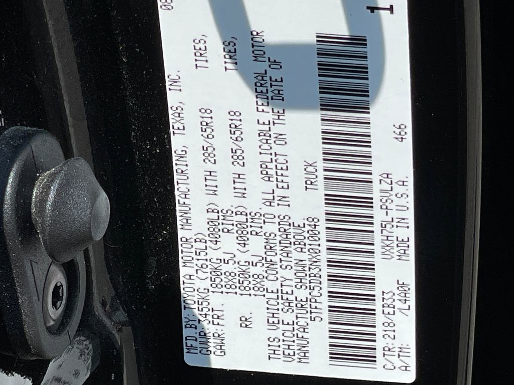 2022 Toyota Tundra 4WD TRD Pro Hybrid