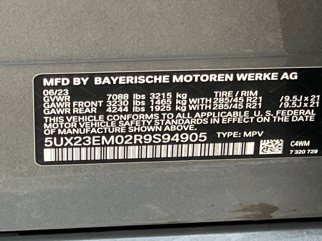 2024 BMW X7 xDrive40i