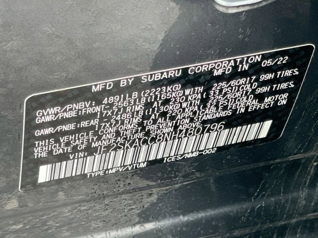 2022 Subaru Forester Base