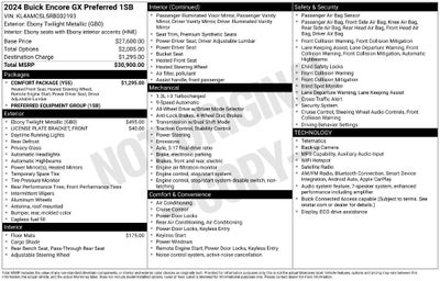 2024 Buick Encore GX Preferred
