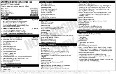 2023 Buick Envision Essence