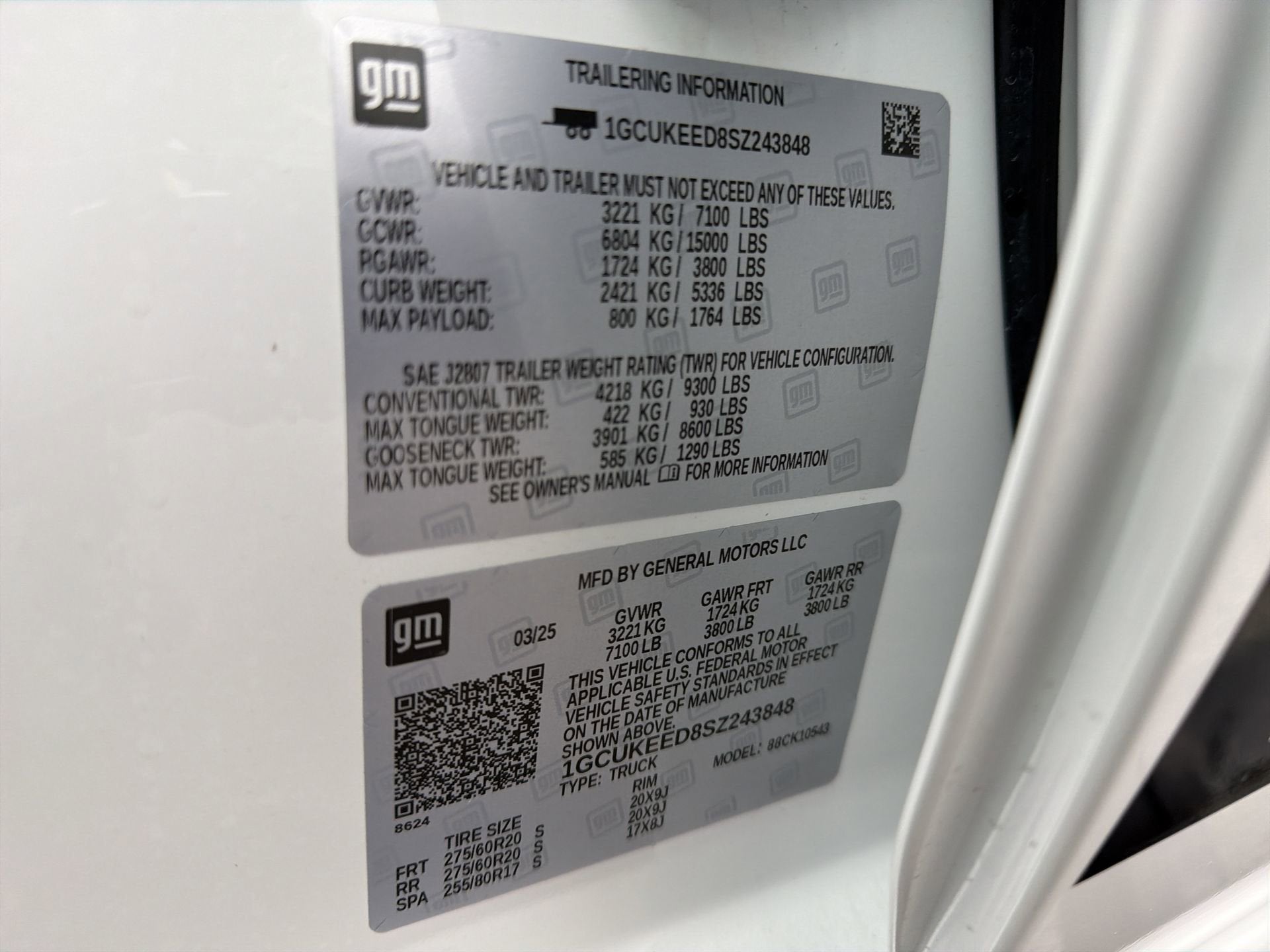 2025 Chevrolet Silverado 1500 4WD CREW 147