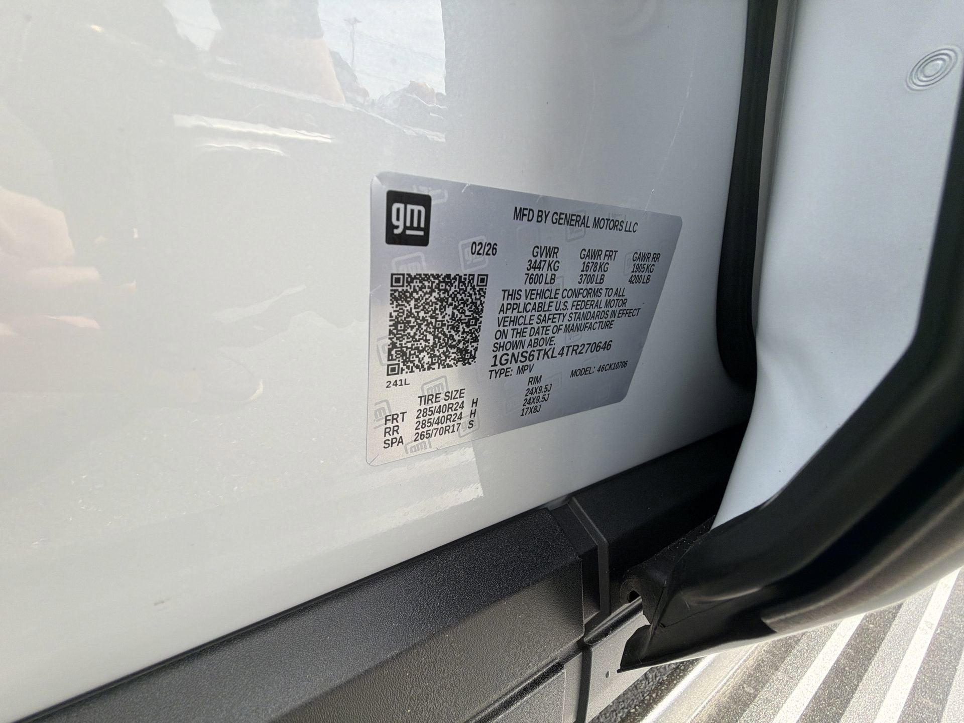 2026 Chevrolet Tahoe 4DR 4WD