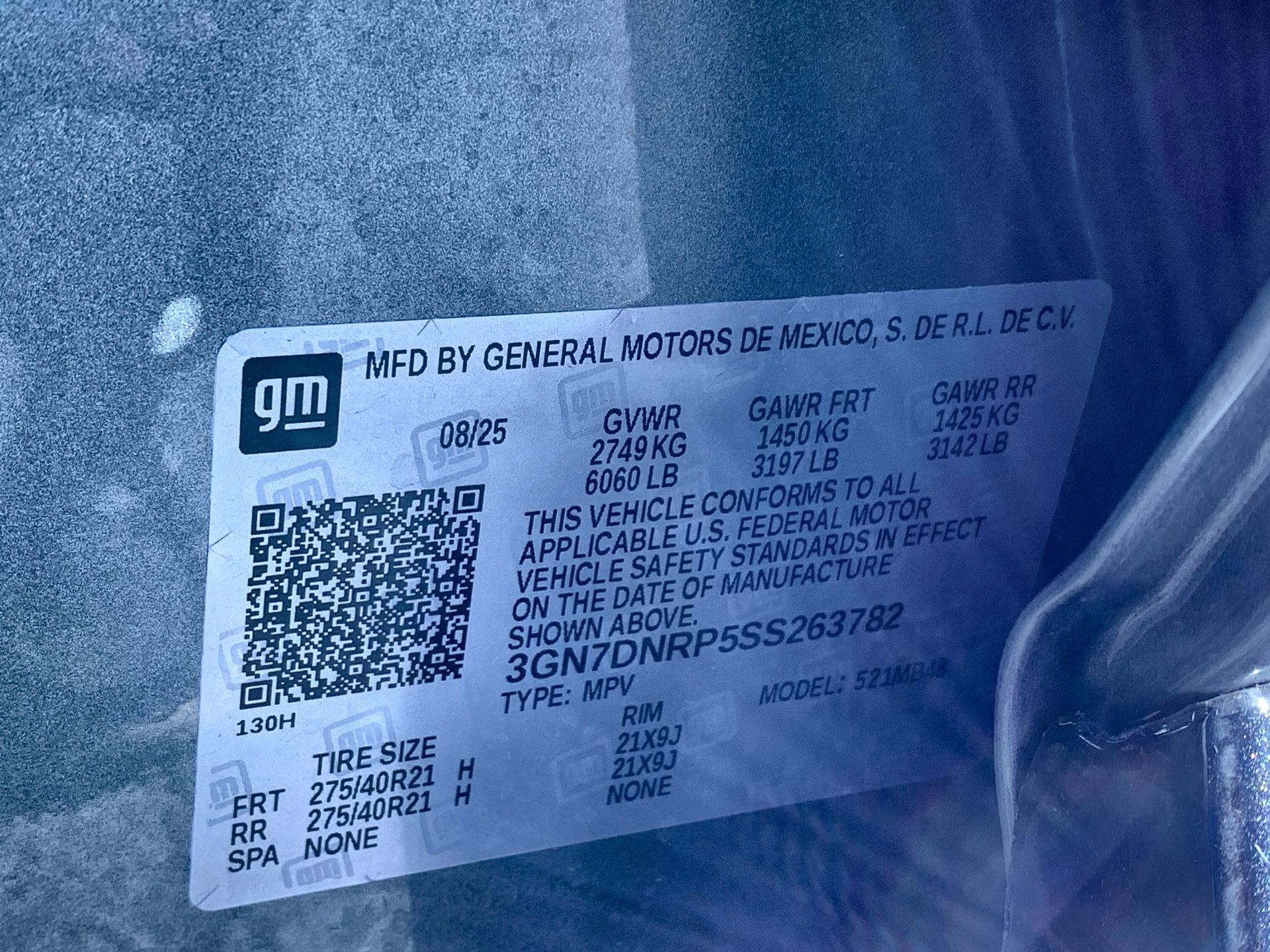 2025 Chevrolet Equinox EV 4DR SUV