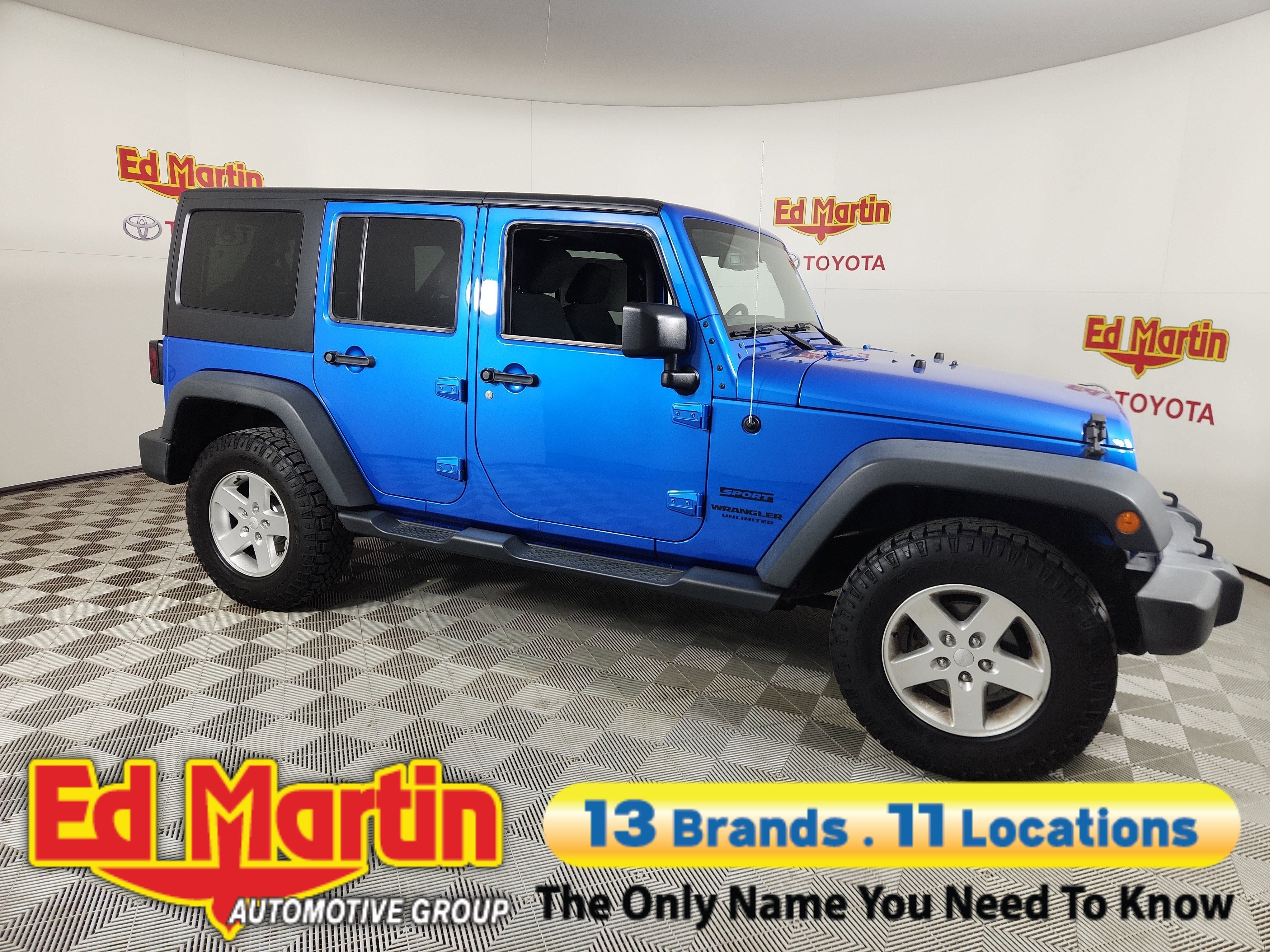 2016 Jeep Wrangler Unlimited Sport