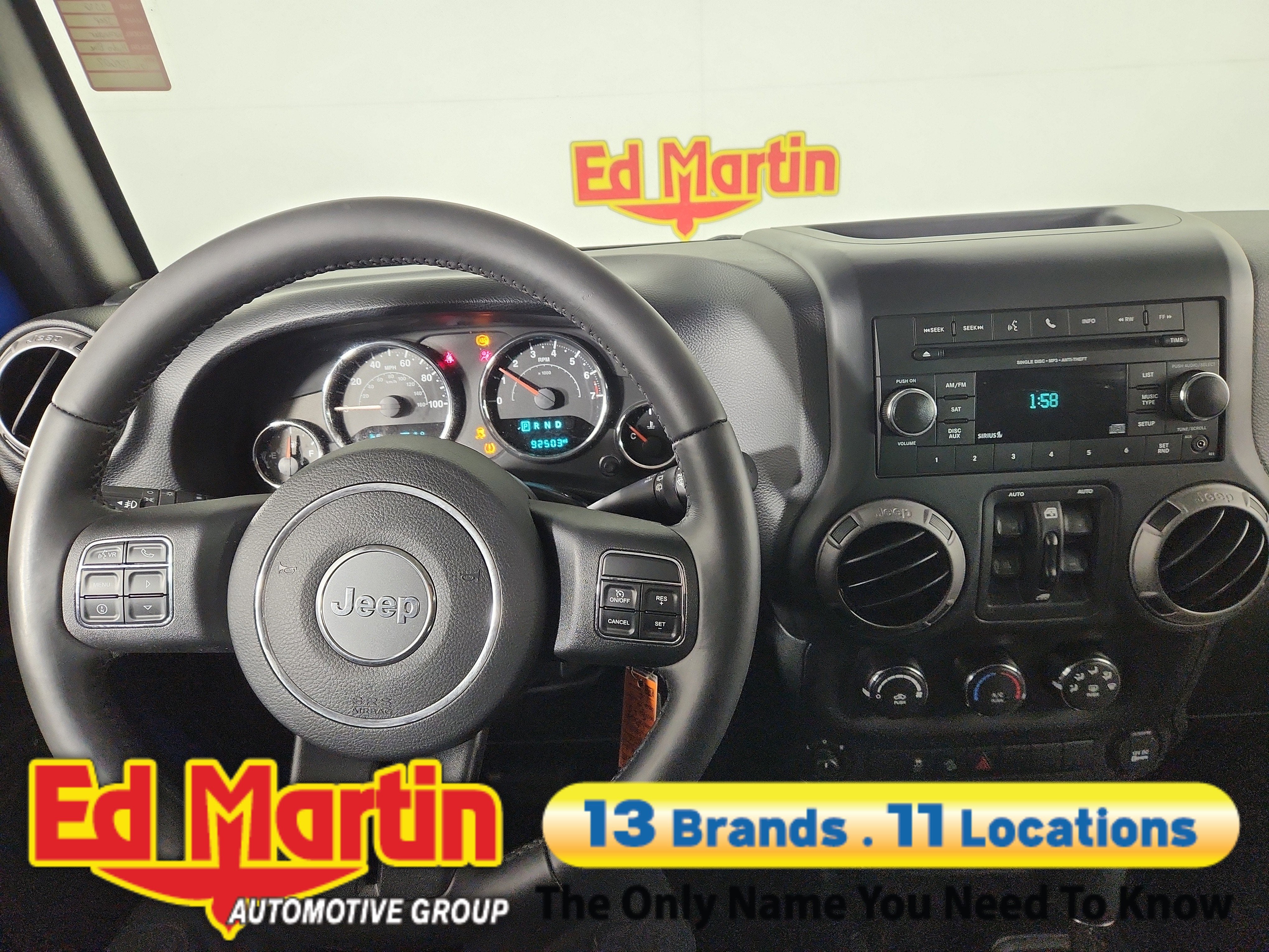 2016 Jeep Wrangler Unlimited Sport