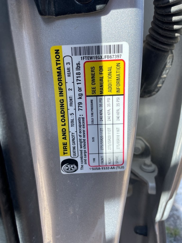 2018 Ford F-150 XLT