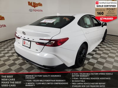 2025 Toyota Camry SE