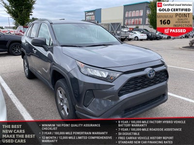 2022 Toyota RAV4 Hybrid LE
