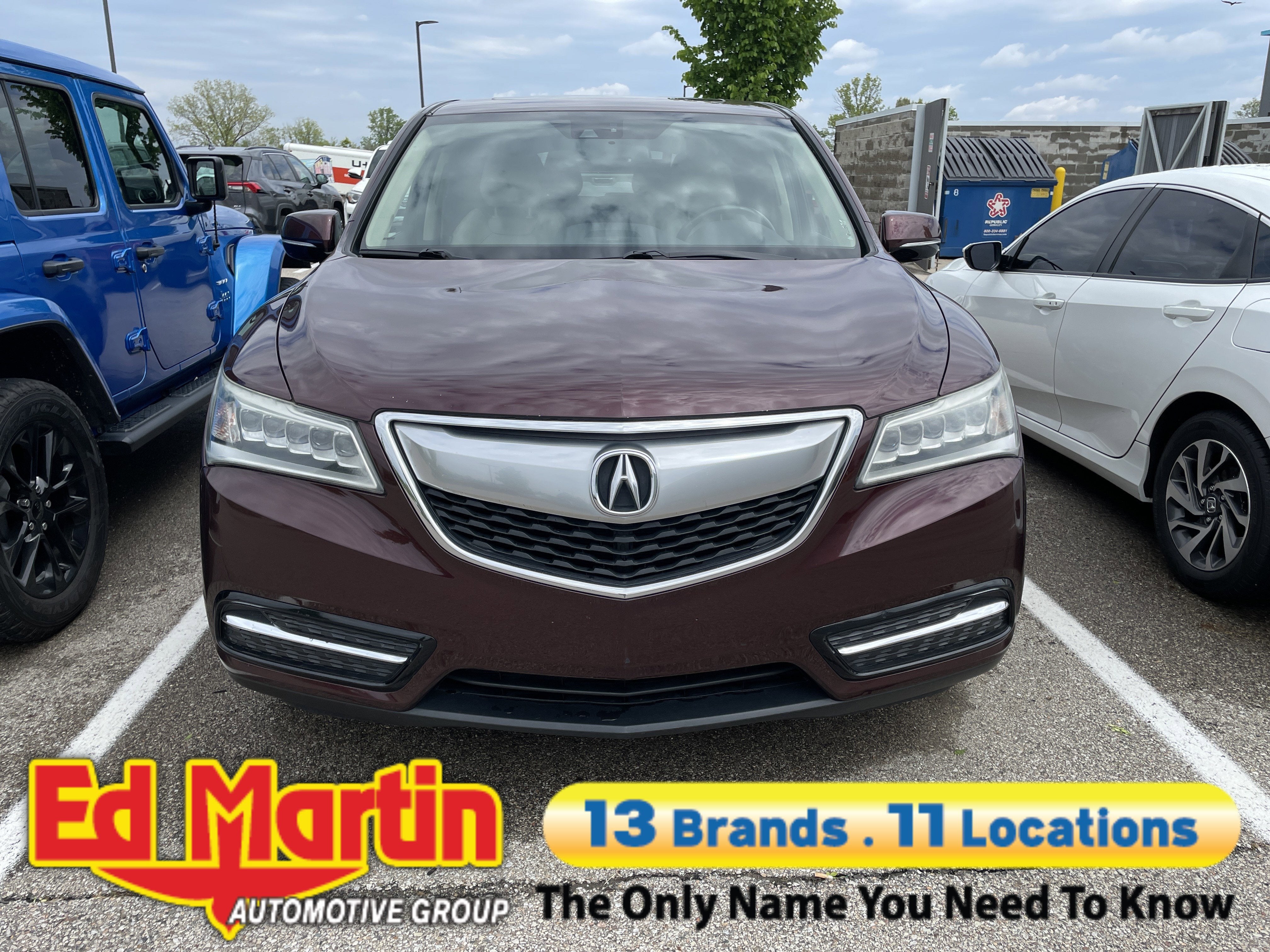 2015 Acura MDX Tech Pkg