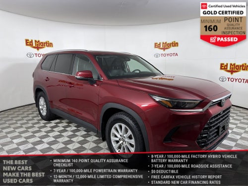 2025 Toyota Grand Highlander XLE
