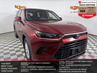 2025 Toyota Grand Highlander XLE
