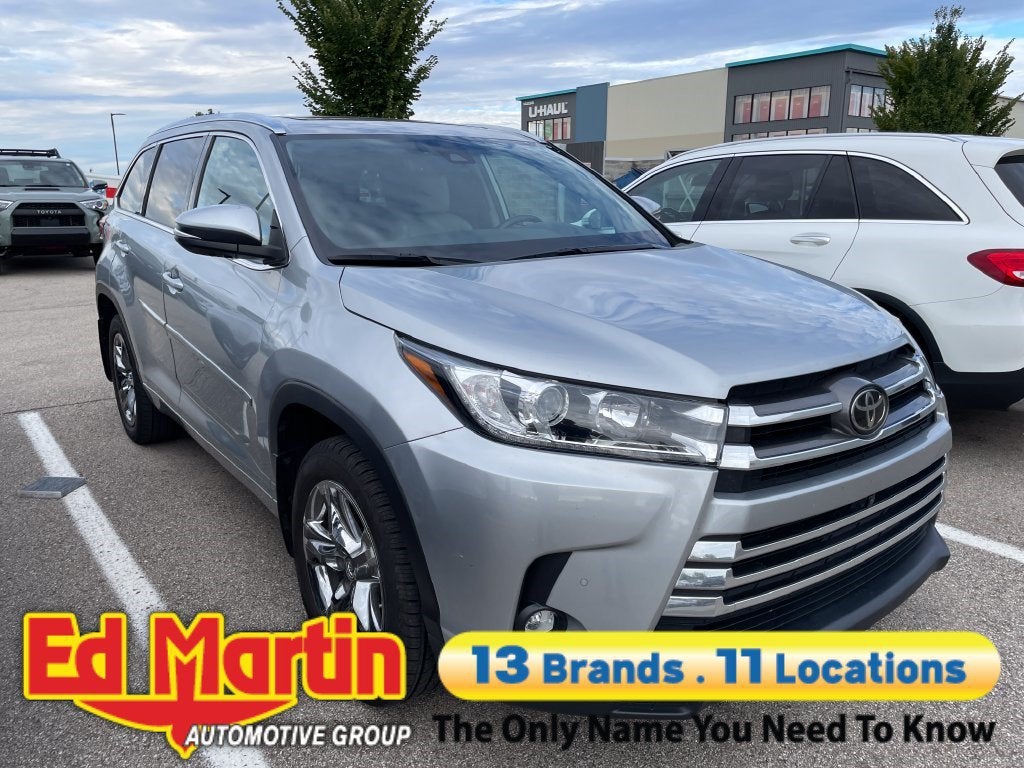 2019 Toyota Highlander Limited Platinum