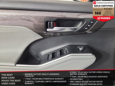 2025 Toyota Highlander Hybrid Platinum